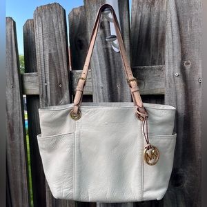 Michael Kors Leather Jet Set Tote